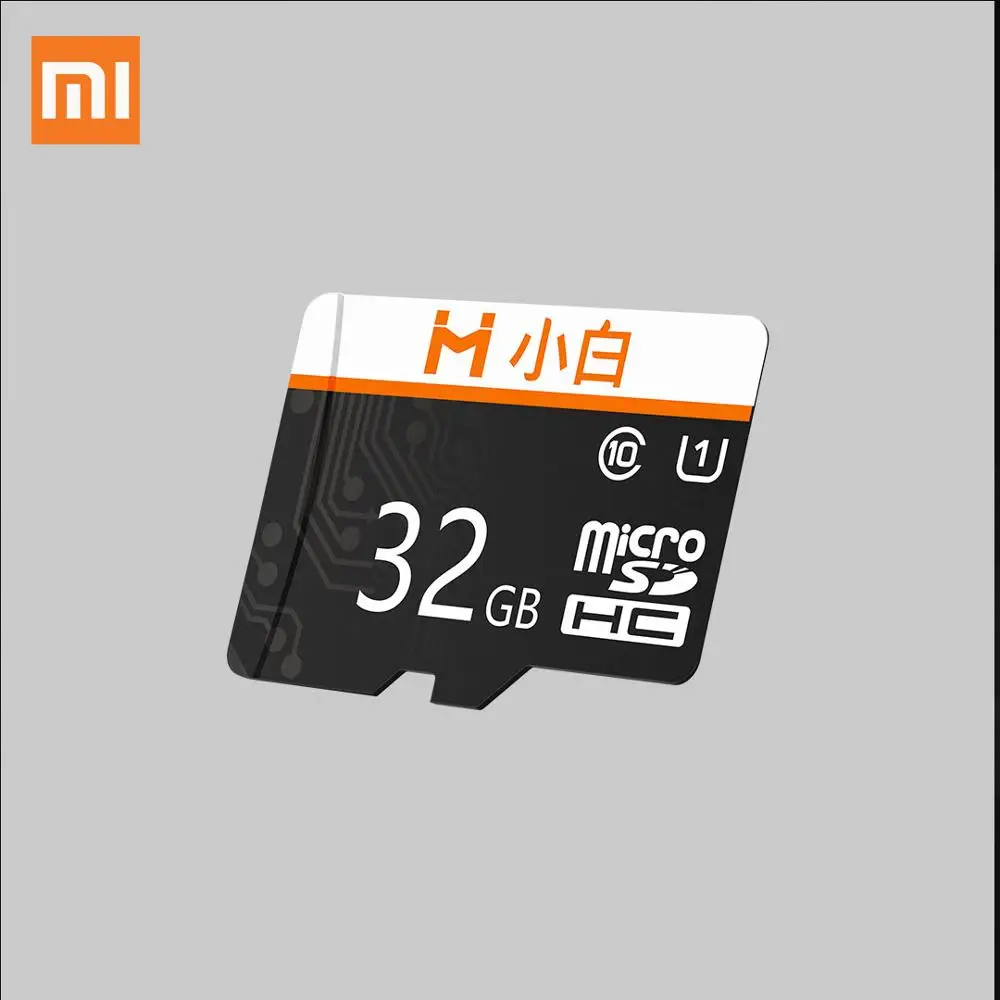 Карта памяти Xiaobai Micro SD 32 Гб 95 МБ/с. поддержка устройств со слотом для SD-карты