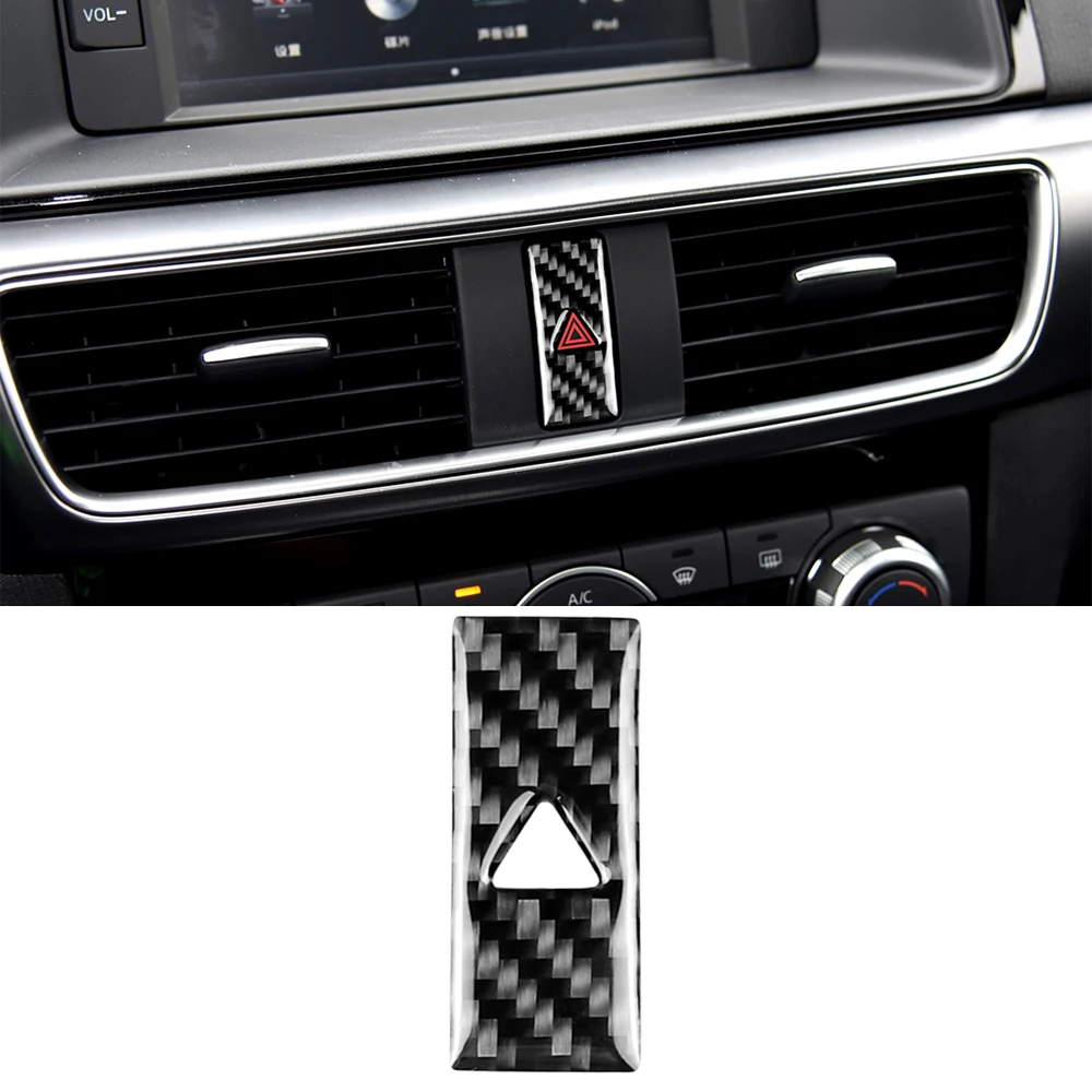 

Предупресветильник па, декоративная наклейка, Обложка, наклейка для Mazda CX-5 CX5 2017 2018, аксессуары для салона автомобиля, углеродное волокно