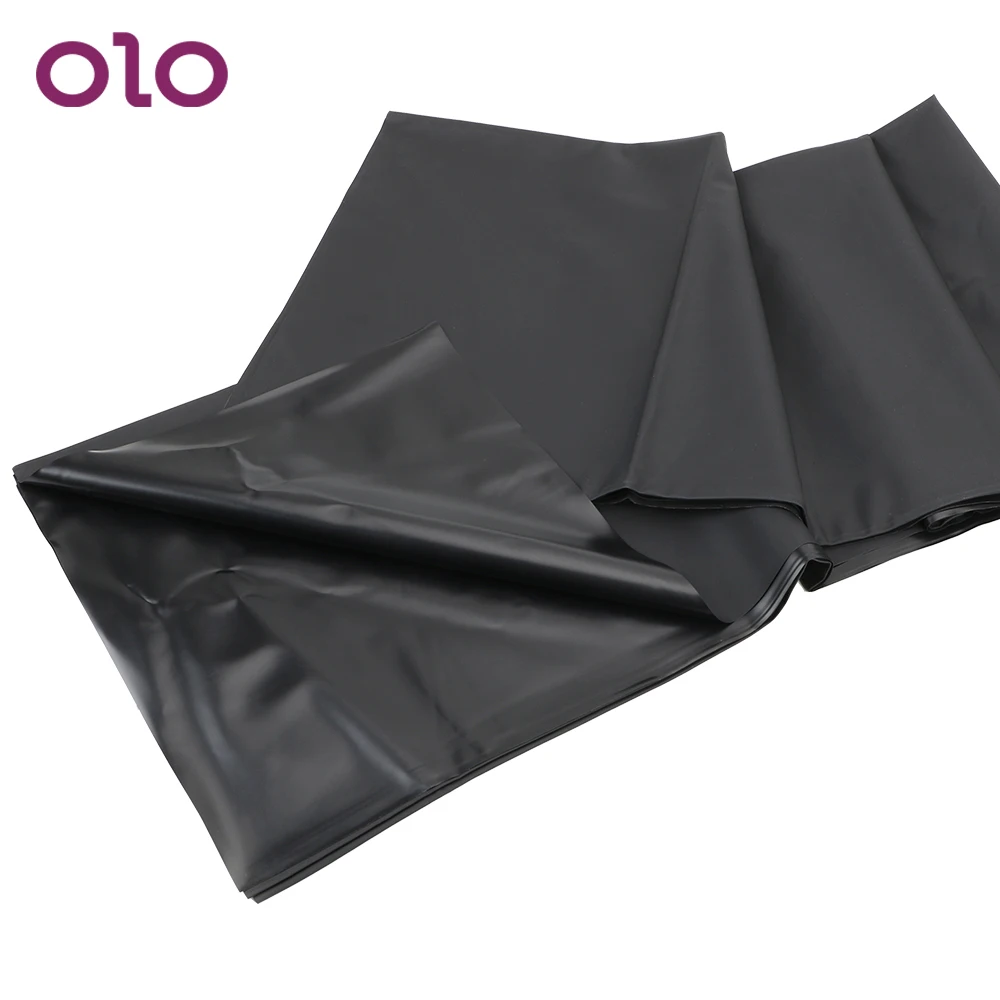 Постельное белье OLO для флирта SM черное постельное черный бондаж макияжа