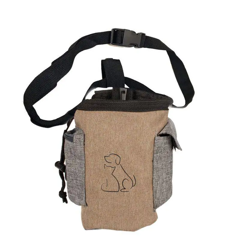 

Portable Training Dog Snack Bag Outdoor Dog Treat Pouch Carries Food Poop Bag Pouch Puppy Snack Waist Bag Pet Supplies