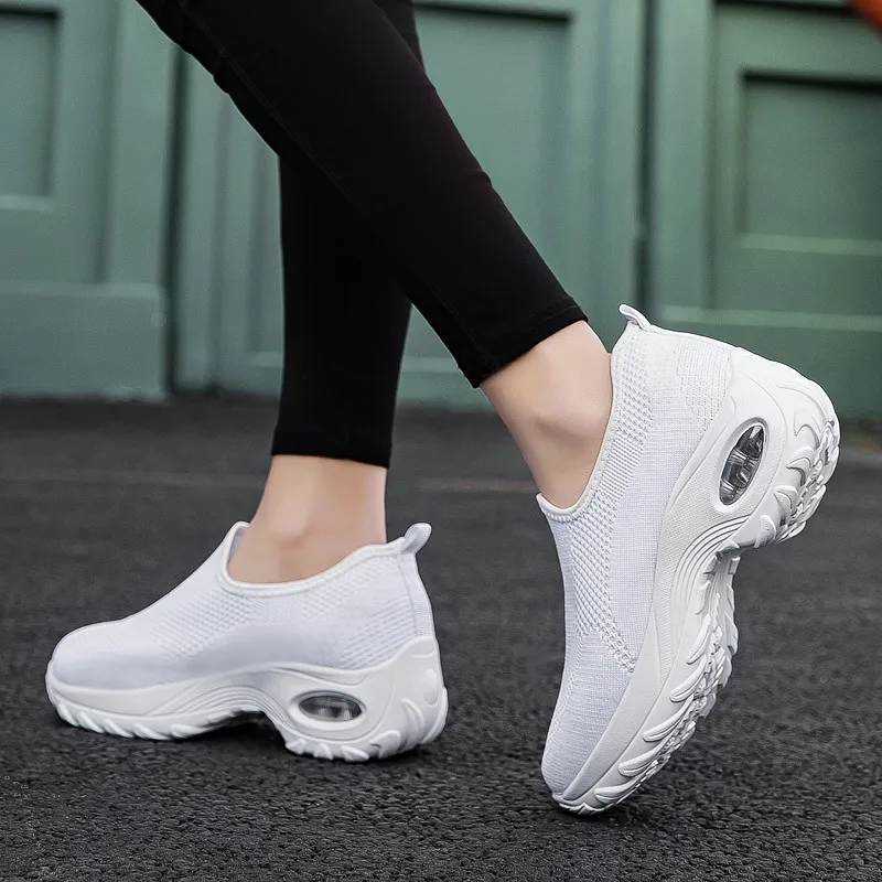 LIN KING/модные женские ботинки больших Размеры новые летние модные спортивные