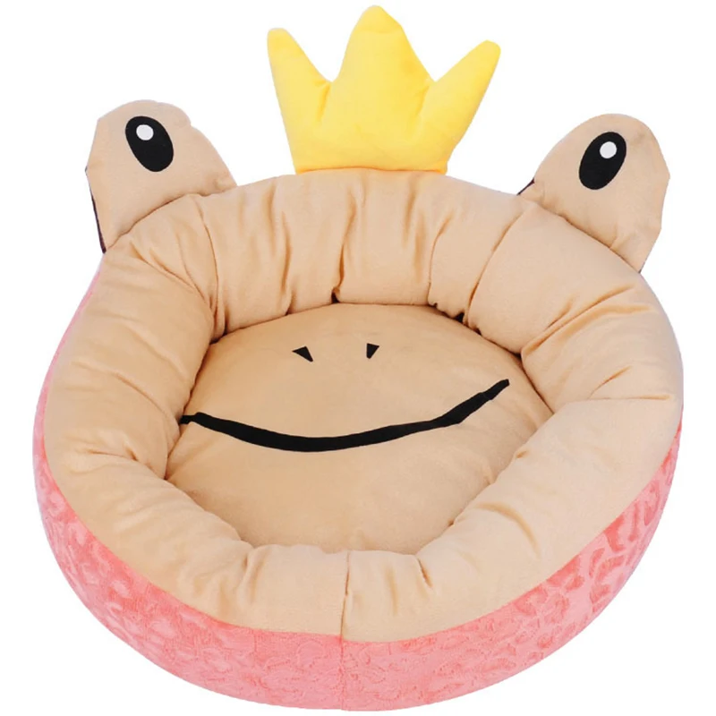 Мягкая хлопковая кровать для питомцев собак кошек теплое моющееся постельное