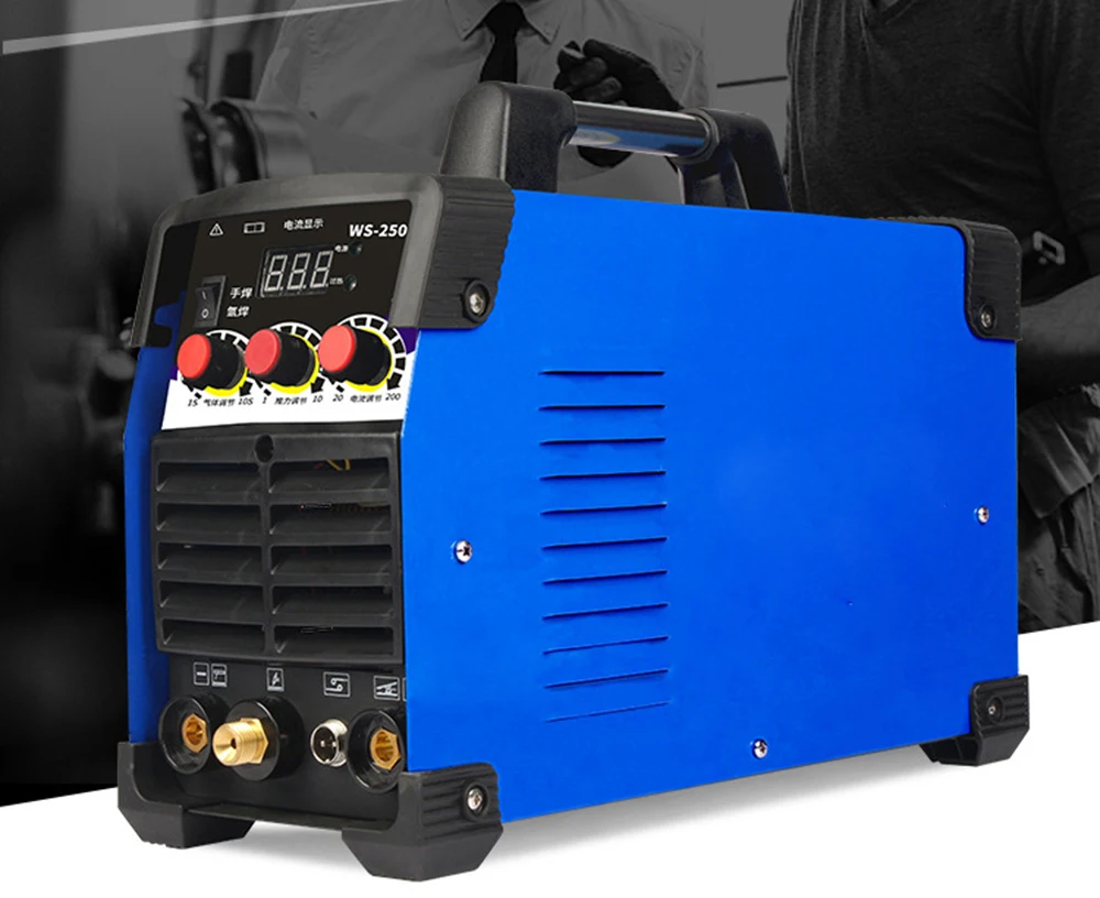 Tig сварочный аппарат 110V 220V power TIG250 импульсный Tig Arc 2 в 1 Профессиональный Tig аргон газовая сварка газовольфрамовая Сварка сварочный аппарат