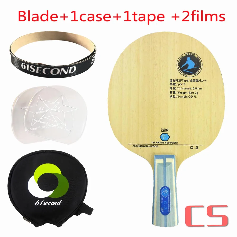 CS 1case 729 C-3 C3 C 3 лезвие для настольного тенниса - Цвет: CS 1case