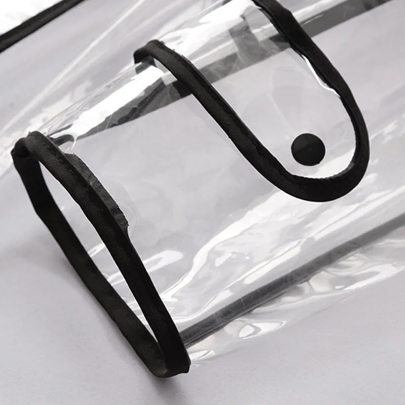 Прозрачный дождевик Yuding с поясом для женщин длинный Модный водонепроницаемый