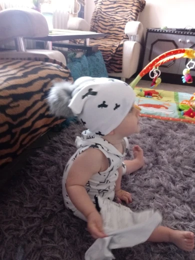 Модная шапка с помпоном для новорожденных маленьких девочек шапки младенцев