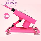 Автоматическая телескопическая секс-машина для женской мастурбации, насосное устройство с фаллоимитаторами и насадками, секс-машина для женщин, интимные товары