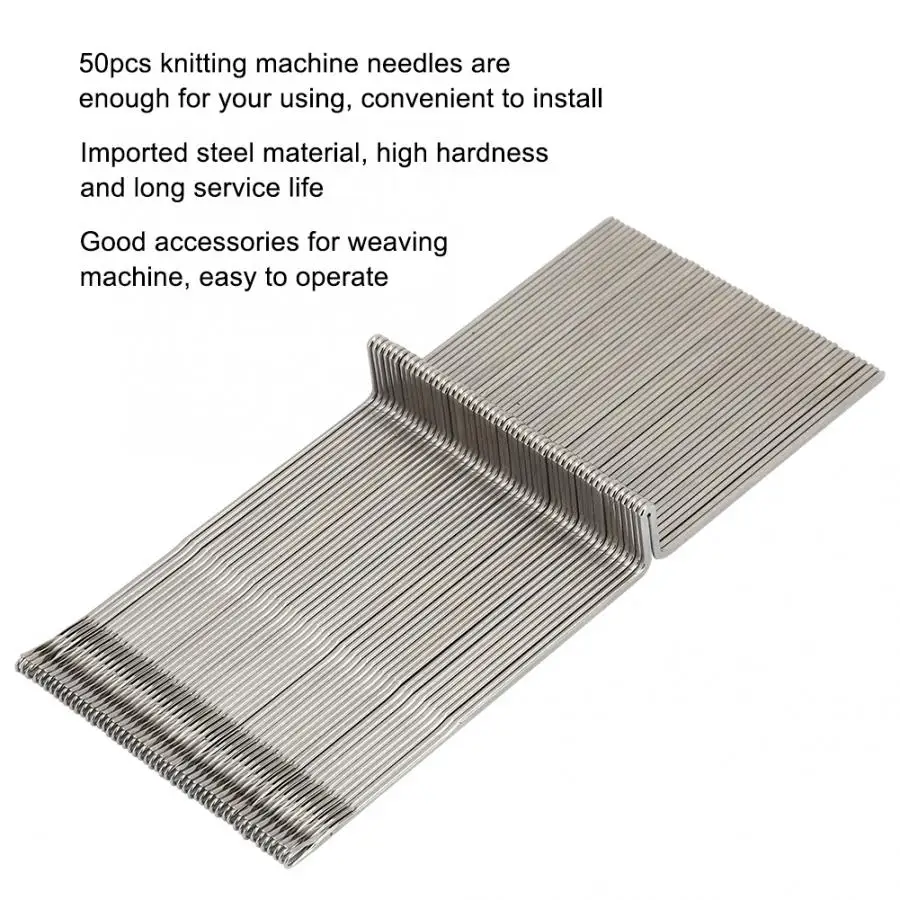 Спицы для вязальной машины 50 шт. детали крючков спицы подходят SK218 SK280 SK580 SK840 SK325