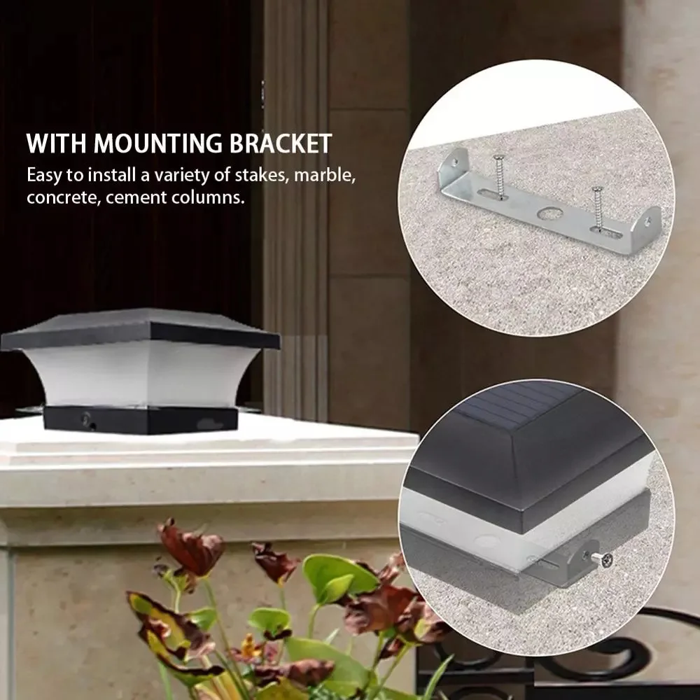 

Waterproof Outdoor Solar Light Solar Pillar Lighthouse Garden Decoration Solar Light Door Fence Wall Paddock Bungalow Solar Lamp