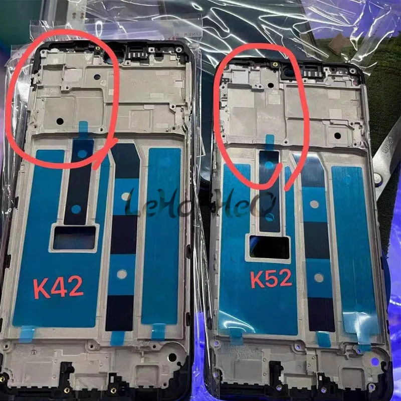 Pantalla LCD Original de 6,6 pulgadas para LG K42 K52 K62, montaje de digitalizador con pantalla t&aacute;ctil con Marco, piezas de repuesto-1