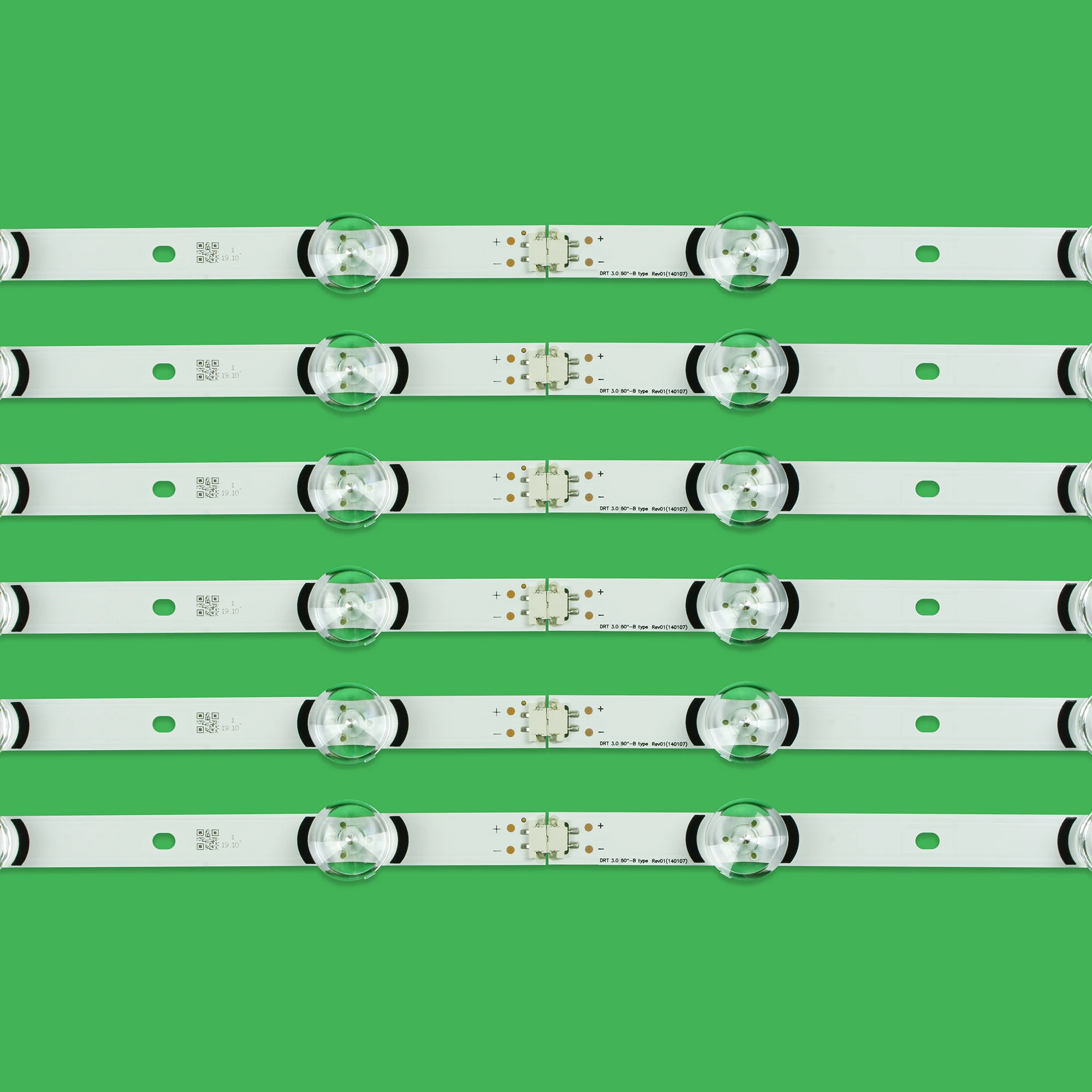 12 шт. светодиодный компл. Светодиодная лента для подсветки телевизора LG 60GB6580 LC600DUF