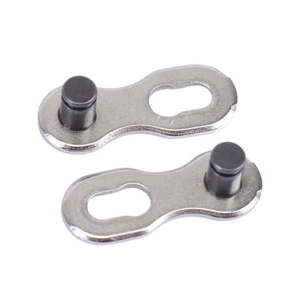 10 пар велосипедная цепь звено серебро отсутствует соединители для 6 скоростей