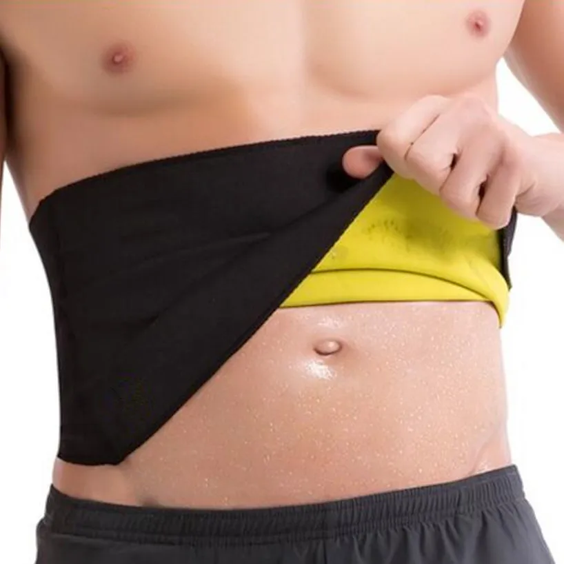 Мужские Корректирующее белье пояс брюки для похудения фитнес высокая талия