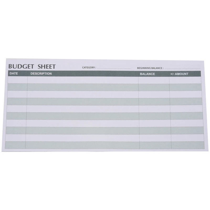 

15 Pack Cash Envelope System for Budget Reusable Plastic Budget Envelope with Budget Sticker Box to Save Money