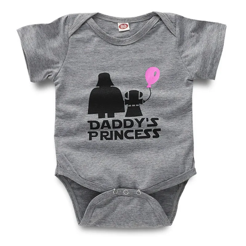 Боди детское летнее с коротким рукавом на Возраст 3 12 месяцев|daddys princess|infant bodysuitbaby