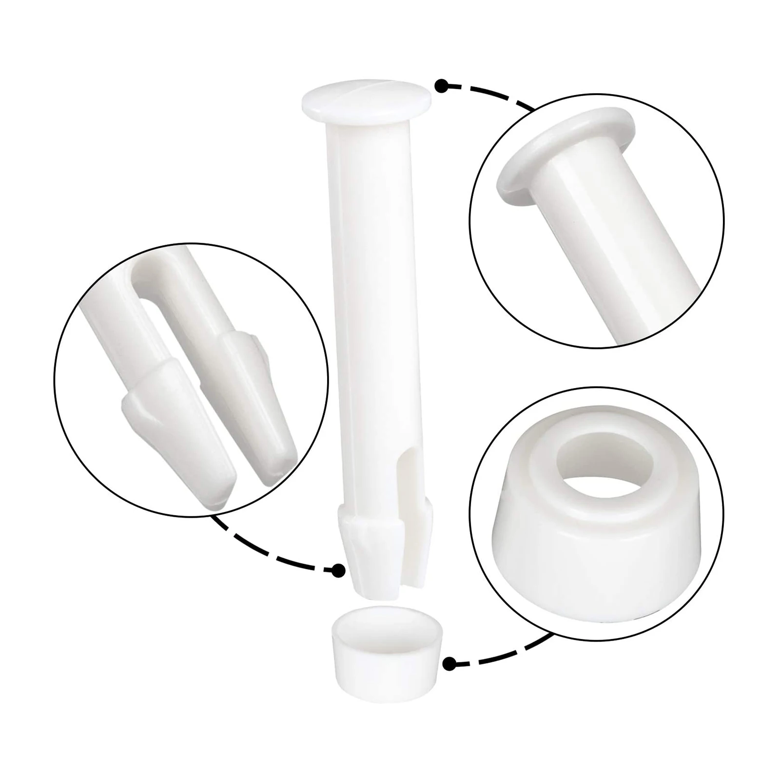 

Swimming Pool Accessories Bolt Plug Cap Nail Plastic Pool Joint Pin 24pcs Ground Rectangular Round Frame Piscina