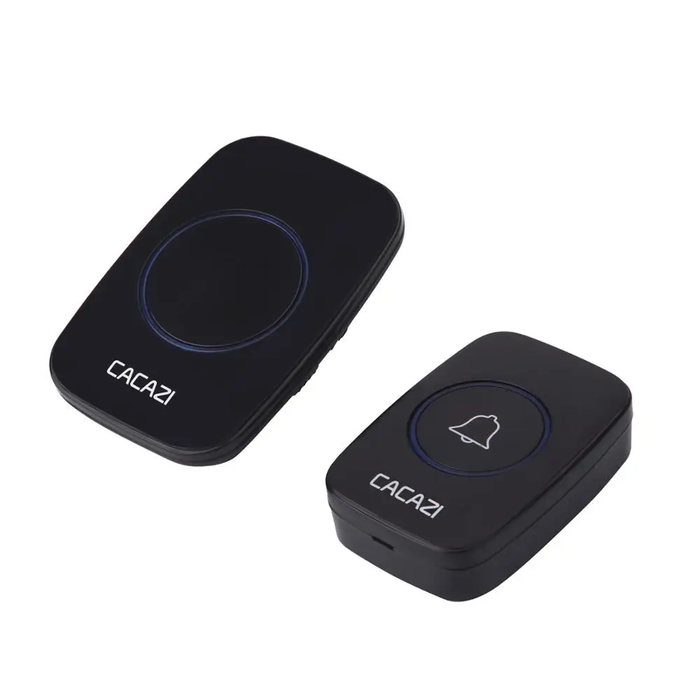 Smart Home Outdoor Doorbell Wireless Buzzer Beaters Waterproof Function Of Remote Control Door Bell 110V-220V-240V | Безопасность и