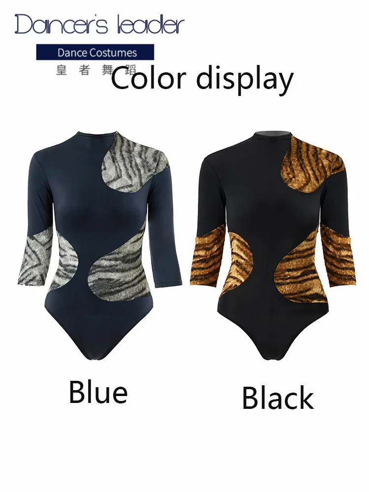

Dance Dance Leotard Practice Clothes Sexy Leopard Print Ballet Tutu Gymnastics Tights Adult Actress Costumes