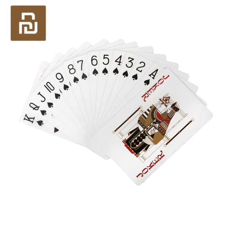 Игры в покер Youpin пластиковые водостойкие карты 57*87 мм | Электроника