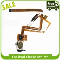 thin headphone audio jack hold switch flex ribbon cable for ipod 6th gen classic 80gb 120gb and 7th thin 160gb video