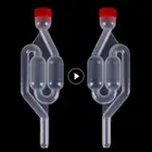 Домашний водяной клапан выхлопной воздушный замок домашняя пива Пивоваренная пива Вино ферментация воздушный замок проверка домашнего пивоварения инструмент экологичный инструмент для вина