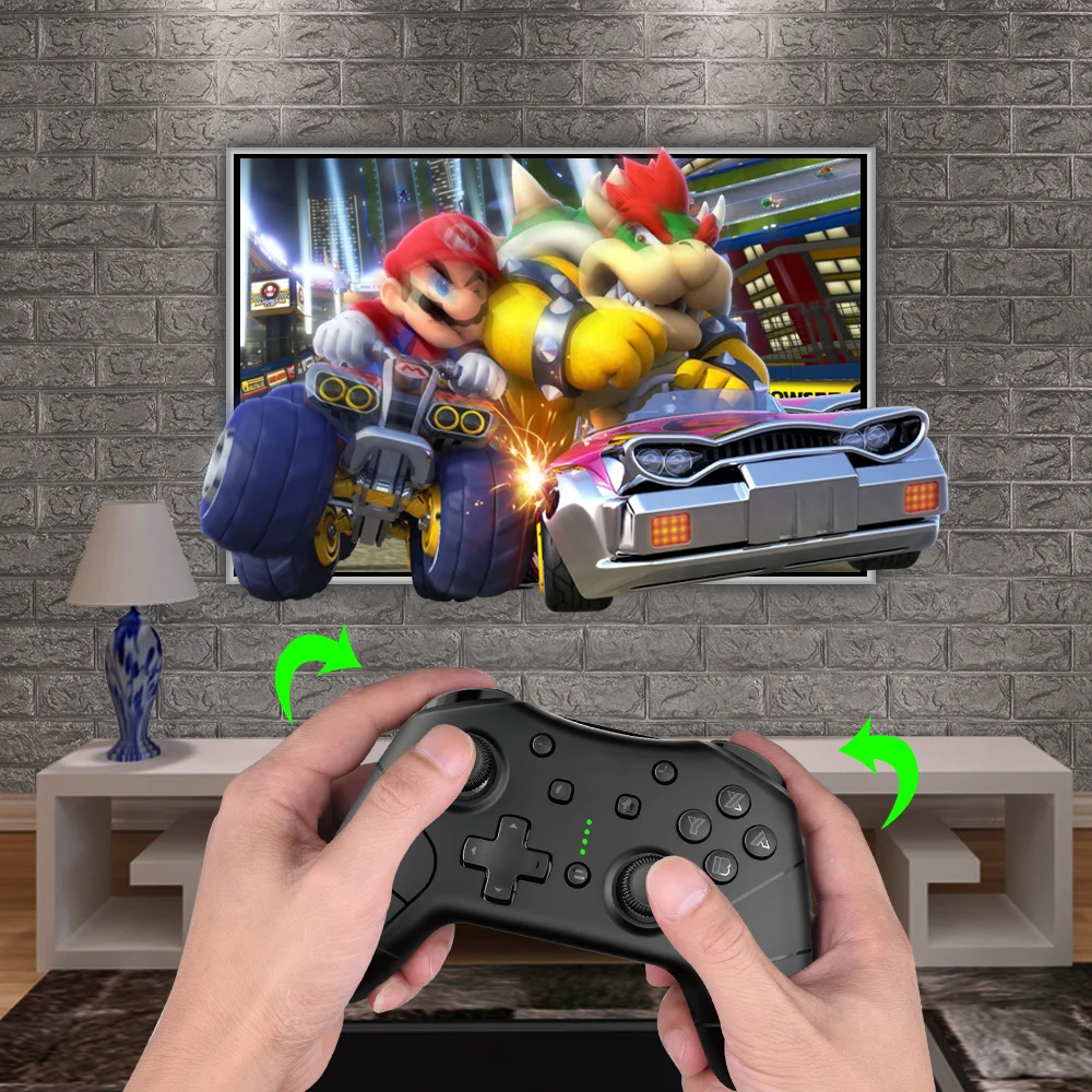 Беспроводной переключатель Pro контроллер для Nintendo поддерживает гироскоп оси