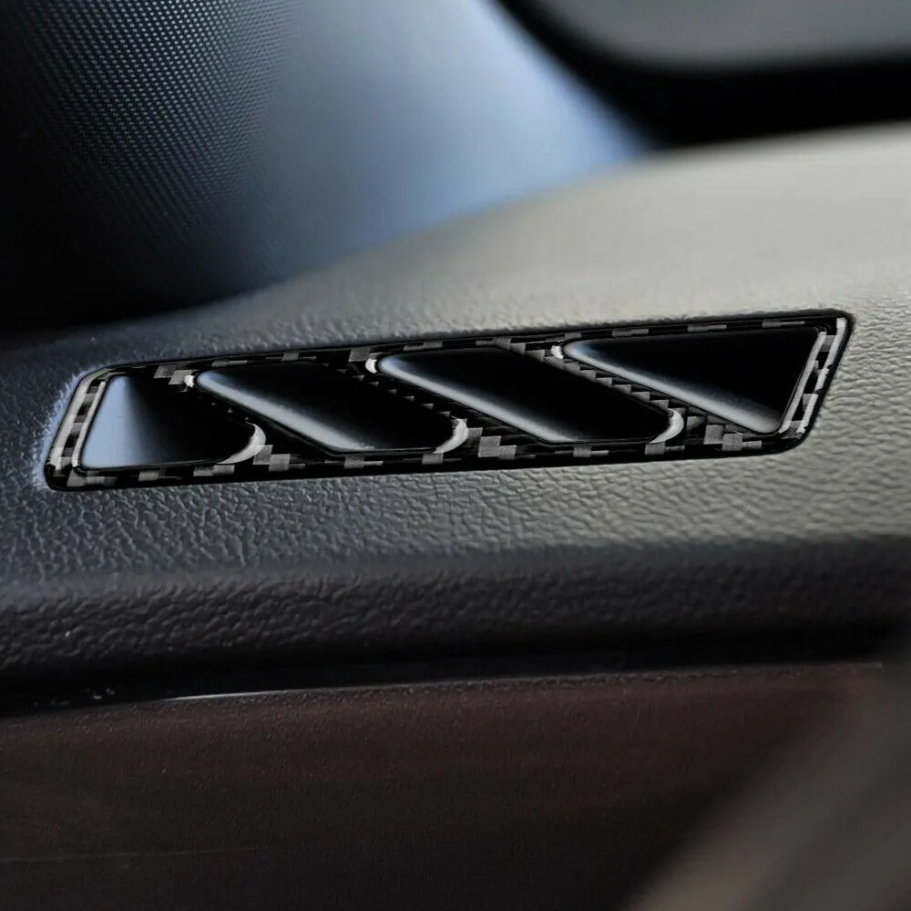 

2PCS Air Outlet Sticker Carbon Fiber Cover Customized According Decoration