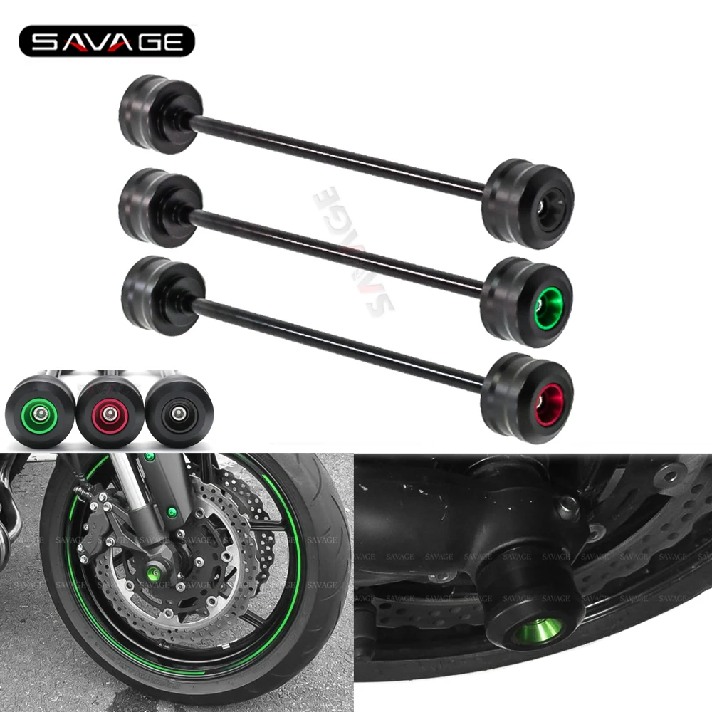 

Motorcycle Front Axle Fork Wheel Protector Crash Sliders For KAWASAKI ZX-6R NINJA 650 1000 Z650 Z1000SX VERSYS 650 2007-2020 19