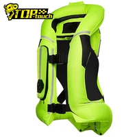 new motorcycle airbag vest reflective motorcycle jacket moto racing air bag system motocross protective airbag black fluorescent