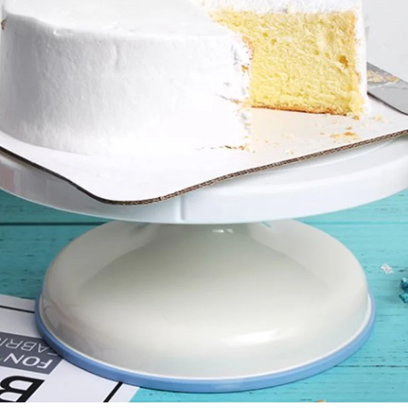 Пластмассовый поворотный стол для торта DIY подставка для торта поворотный стол вращающийся инструмент для украшения торта кухонные принадлежности