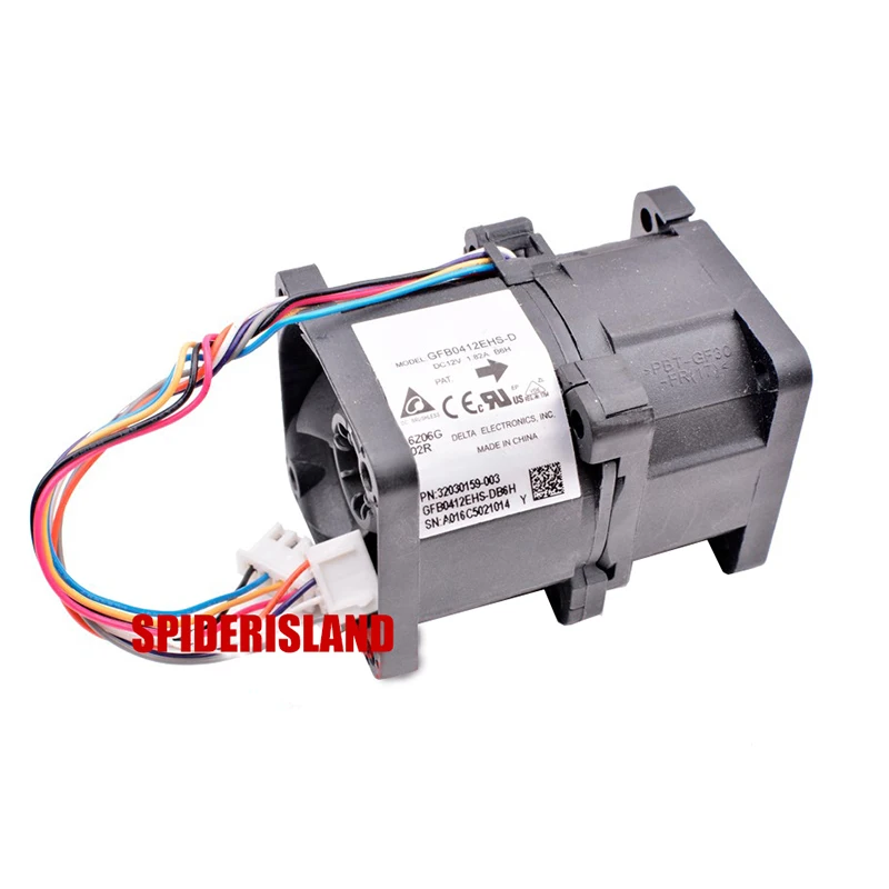 Новый оригинальный Delta GFB0412EHS D 32030159 003 4056 12V 1.82A Вентилятор охлаждения сервера