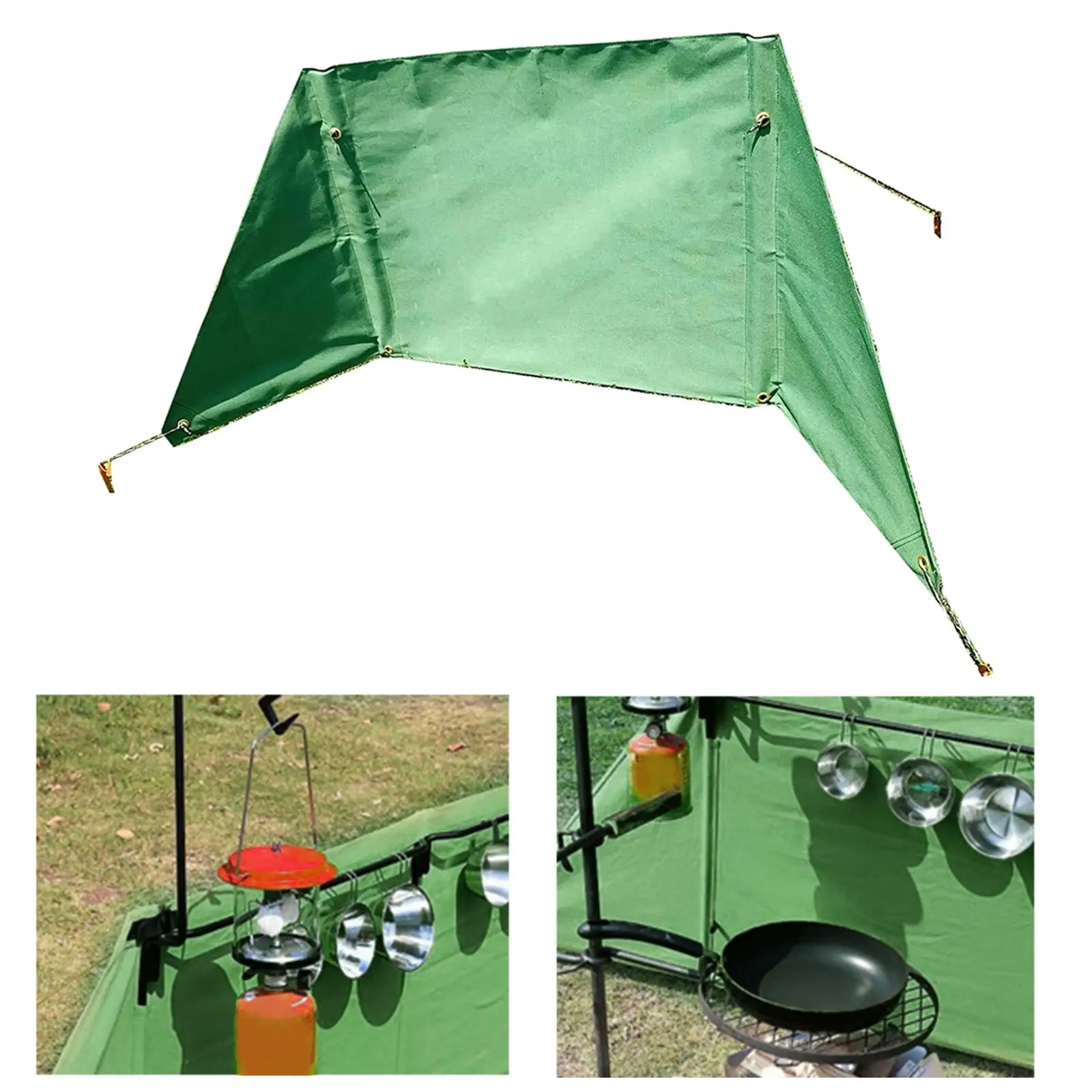 

Складная уличная плита для кемпинга, ветрозащитная боковая стенка, портативная перегородка, ветрозащитный экран, утвержденный холст