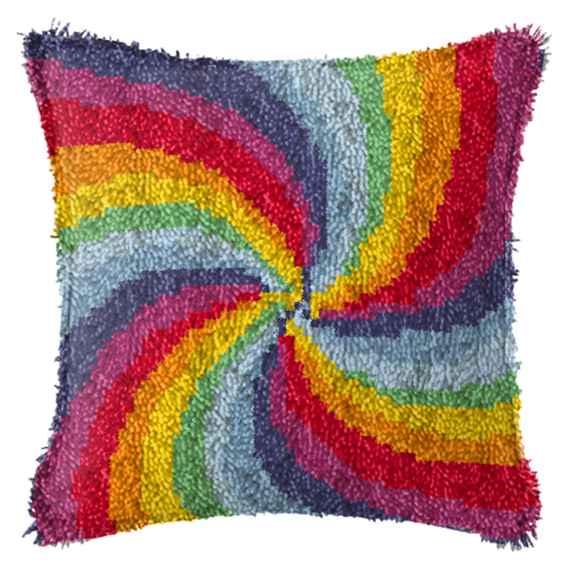 Набор крючков с защелкой радужная звезда искусственная ткань пряжа сделай сам