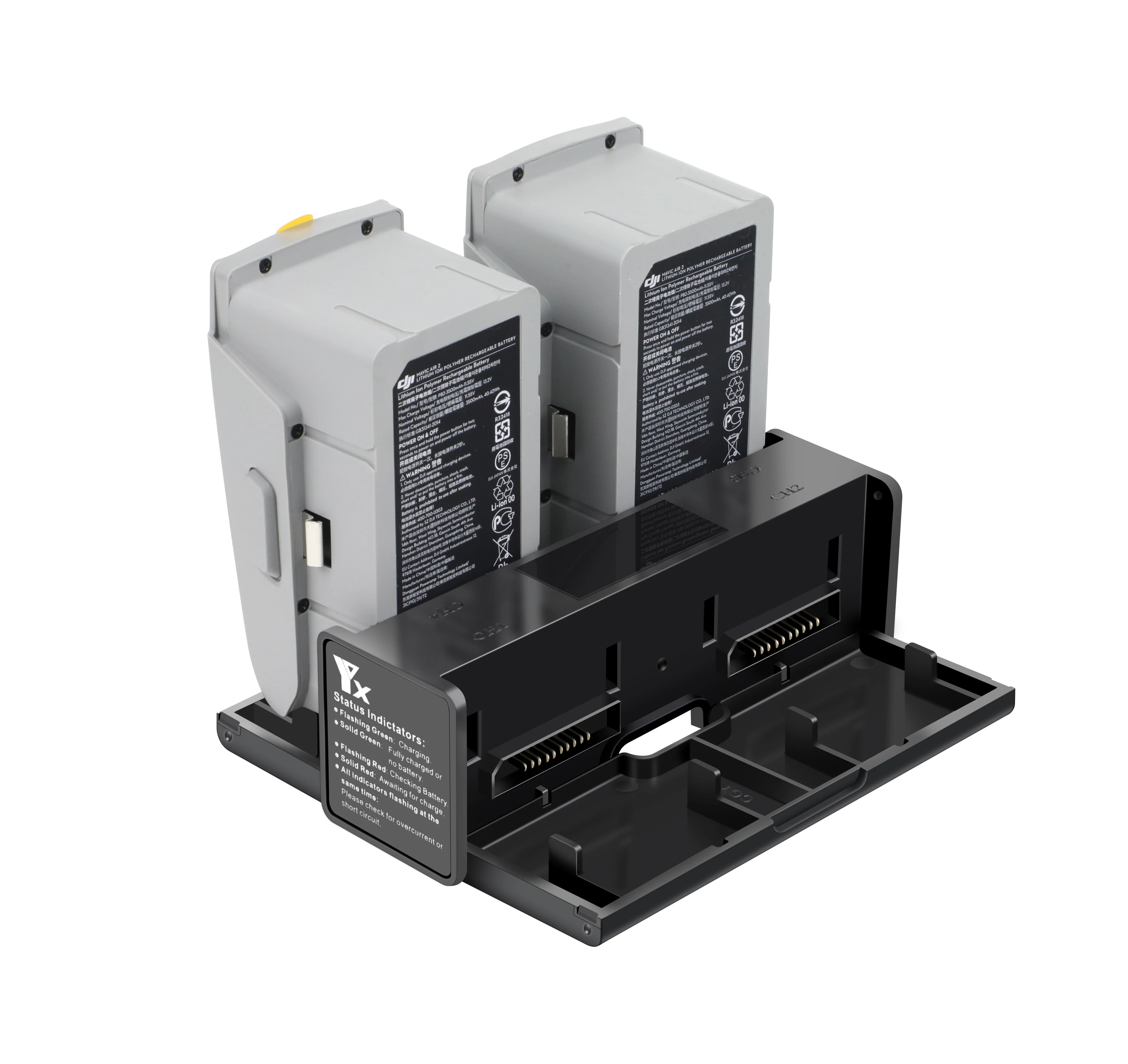 4 в 1 Портативный складное зарядное устройство usb хаб для Mavic Air 2/ 2S Дрон Батарея