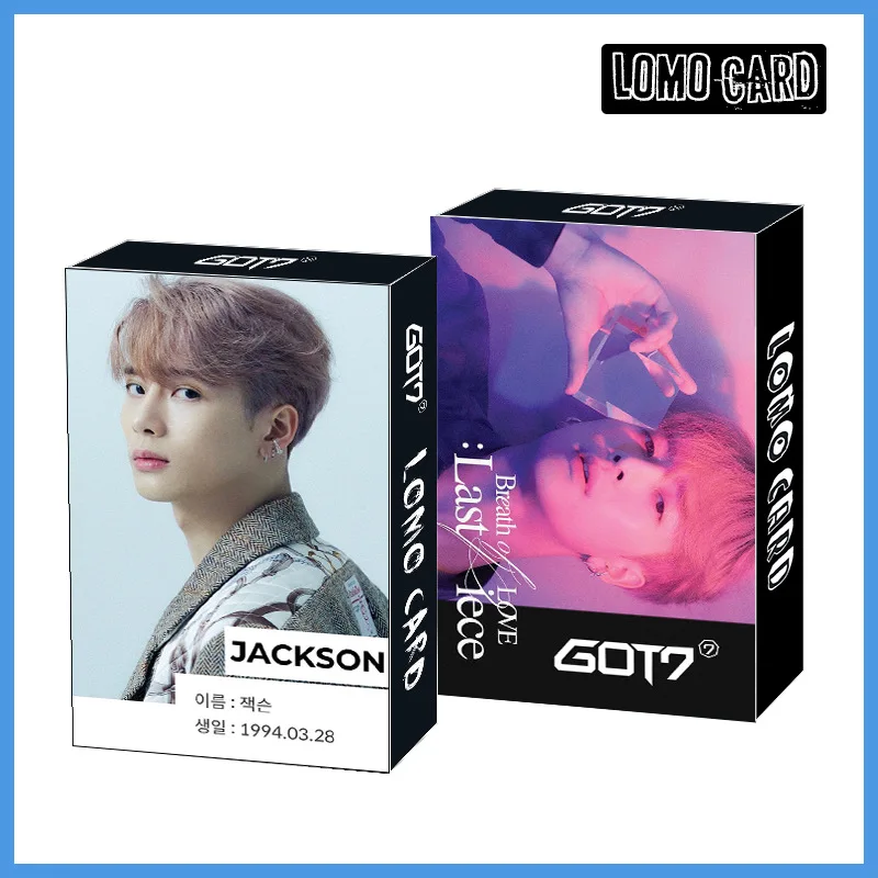 30 шт./компл. Kpop GOT7 LOMO открытки новый альбом Дыхание любви: последняя часть K-pop
