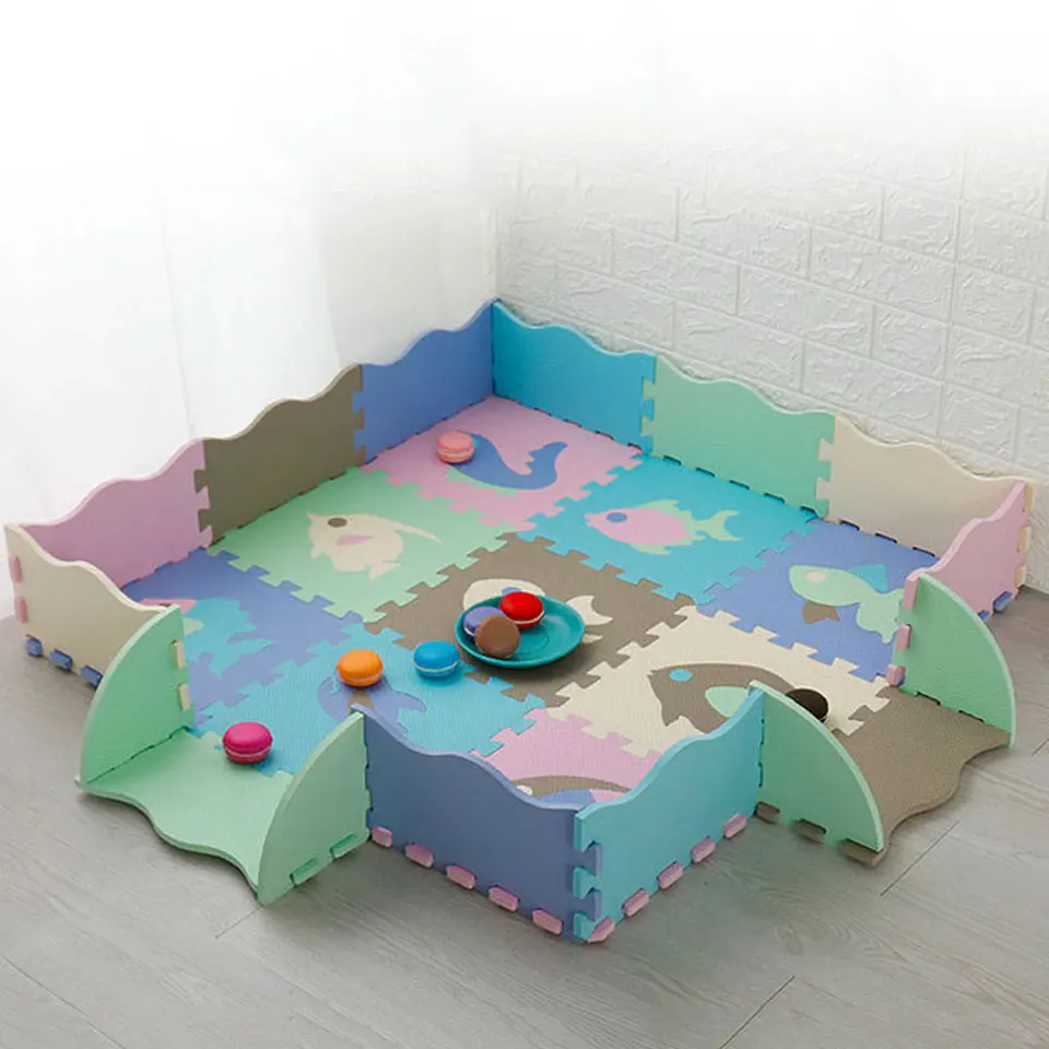 

25 шт., детский коврик для ползания из ЭВА