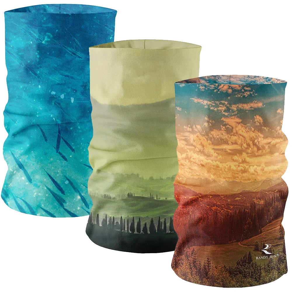 3 шт. мужские головные уборы для велоспорта рыбалки лыжного спорта|Шарфы| |