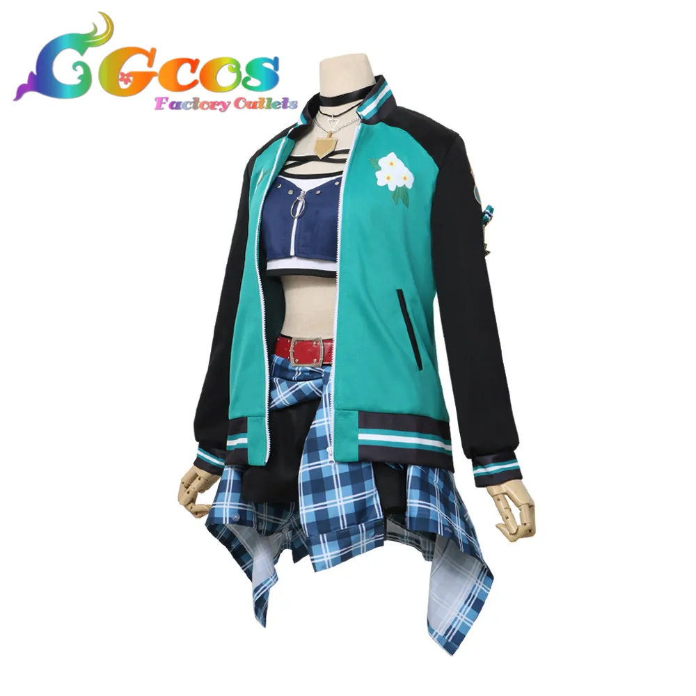CGCOS Косплэй костюм Bang Dream! Afterglow Speedy Skies Aoba Moca платья для Хэллоуина и Рождества CG533