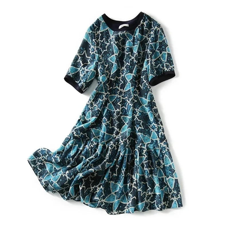 Женское облегающее платье с принтом Элегантное повседневное офисное в Корейском