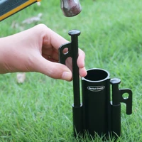 jeebel camp awning rod holders for fixing windproof tent poles tarp pole nails fixing holders canopy base fixtures pegs