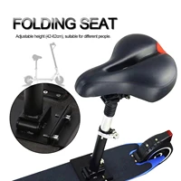 electric scooter saddle foldable height adjustable shock absorbing seat chair for xiaomi m365 electric scooter accessories