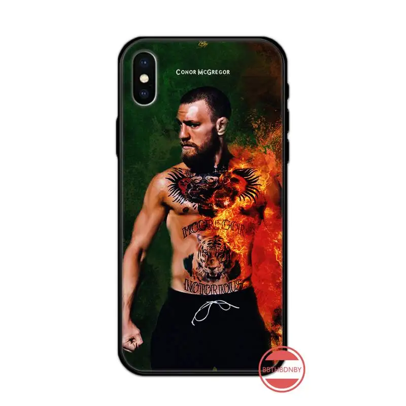 

Conor Mcgregor The King Phone Case for iPhone 11 12 pro XS MAX 8 7 6 6S Plus X 5S SE 2020 XR Anti-fall mobile cover