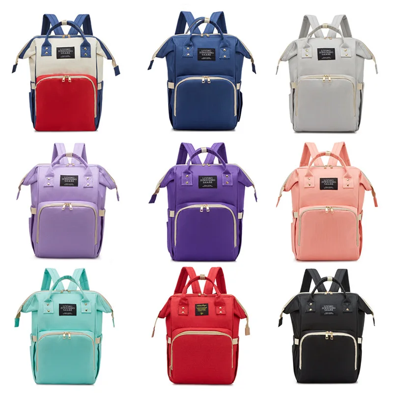 

Brand Large Capacity Mummy Bag Fashion Mummy Maternity Nappy Bag Baby Bag Travel Backpack Nursing Bag For Baby Care Mother Bag