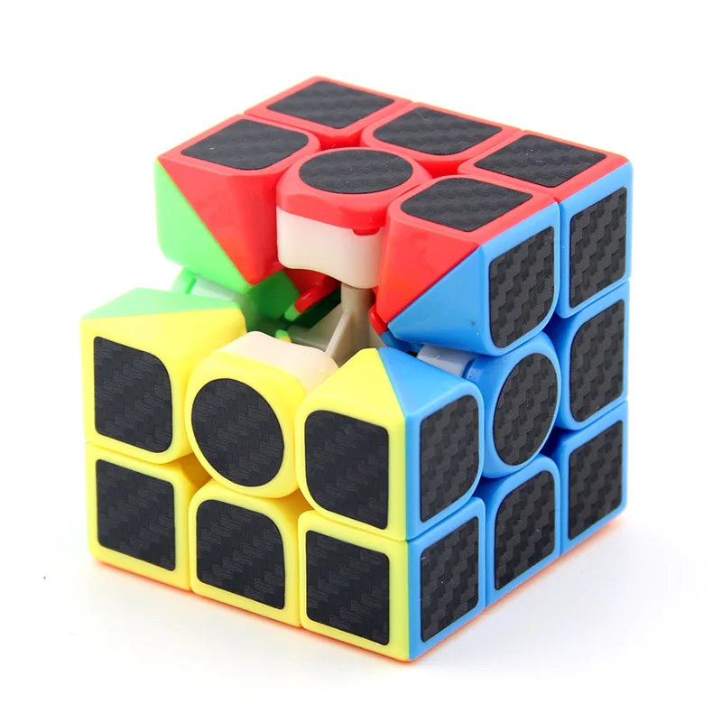 Оригинальные Высококачественные наклейки из углеродного волокна MoYu MeiLong 3x3x3