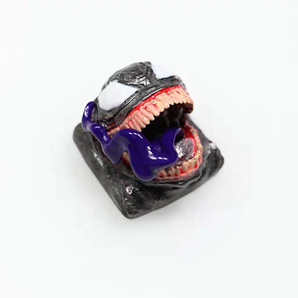 Venom смоляный ключ крышка s для вишневого переключателя Механическая игровая клавиатура фиолетовый красный желтый цвет DIY клавиша - Цвет: Type 1