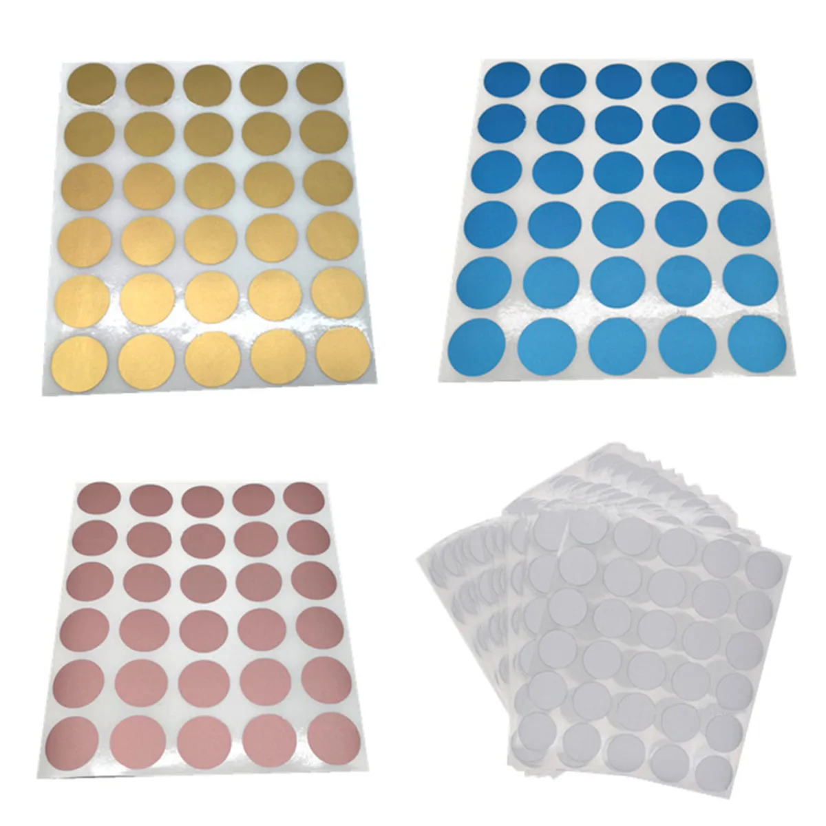 

1pcs Round Scratch Off Sticker For Secret Code Cover Game Party Wedding 25*25mm