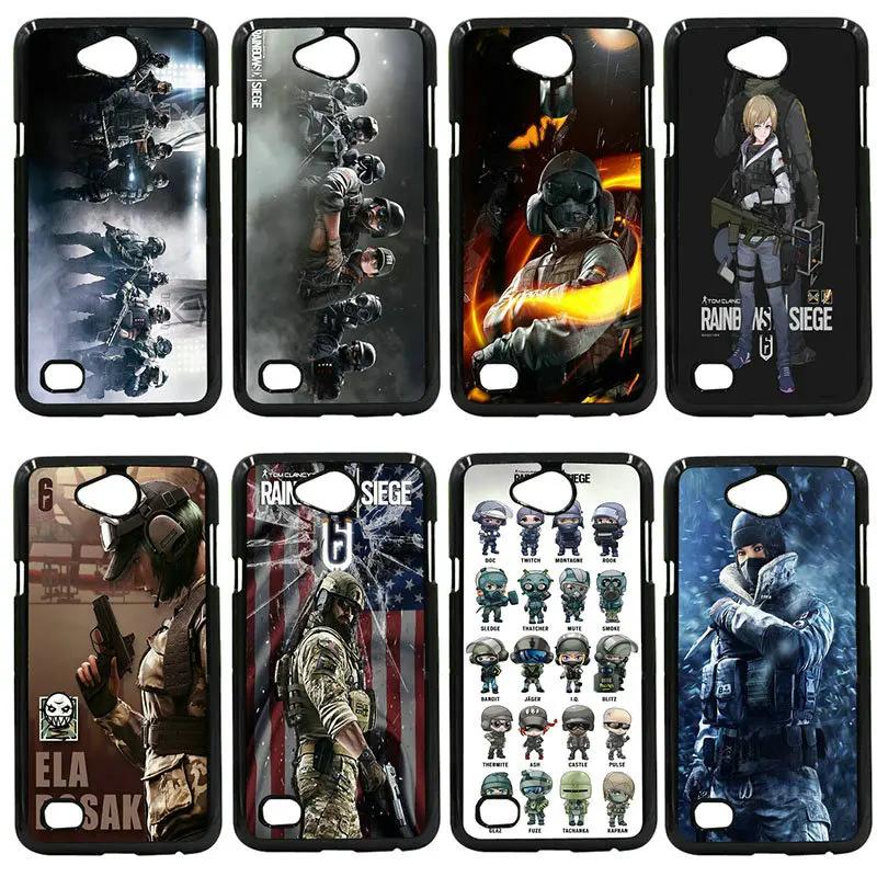 Жесткие телефонные чехлы Rainbow Six осада для LG L Prime G2 G4 G5 G6 K4 K8 K10 V20 2017 Nexus 5 6 5X Google Pixel