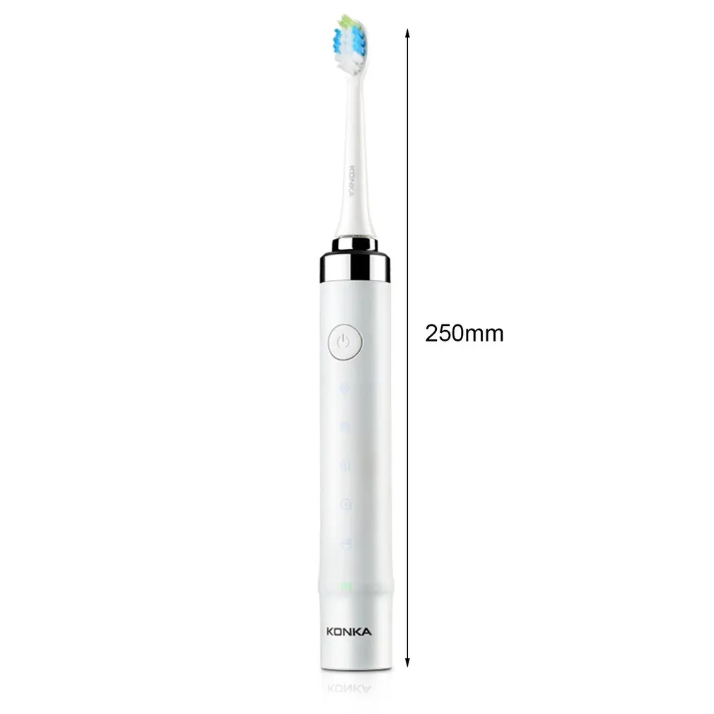 

KONKA KZ-6S Electric Toothbrush Ergonomic Design Ultrasonic Massage Waterproof Brushing Whitening Teeth Brush Smart Timer