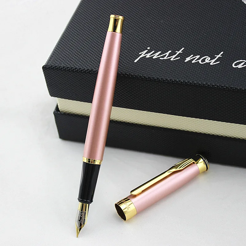 

Full metal Iraurita fountain pen 0.5mm ink luxury pen for writing Business Office caneta tinteiro Stationery ink pen
