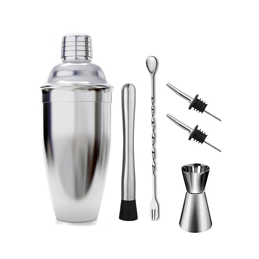 

Stainless Steel Cocktail Shaker Mixer Wine Martini Boston Shaker For Bartender Drink Party Bar Tools